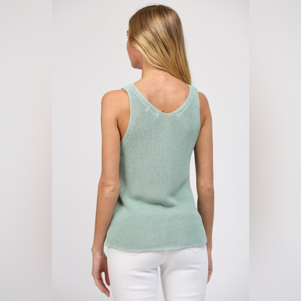 SAGE SWEATER TANK TOP