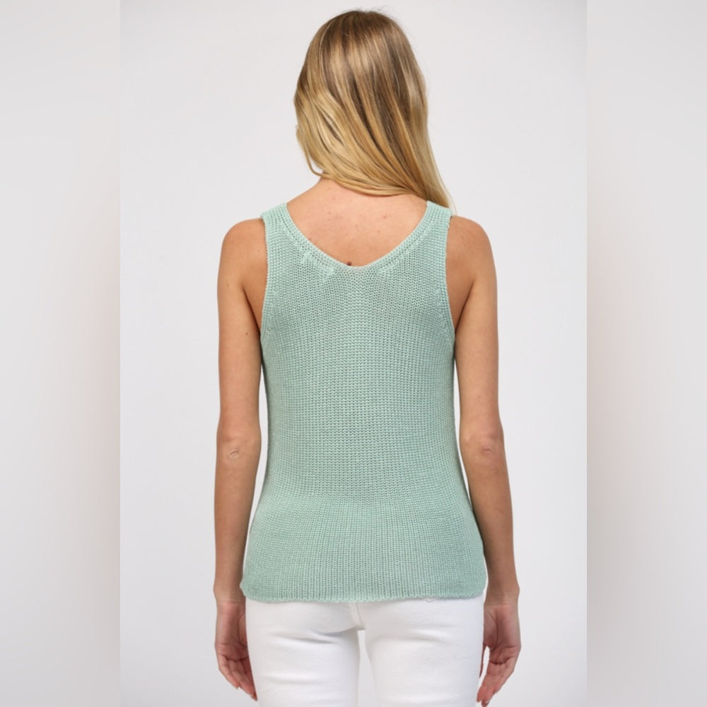 SAGE SWEATER TANK TOP