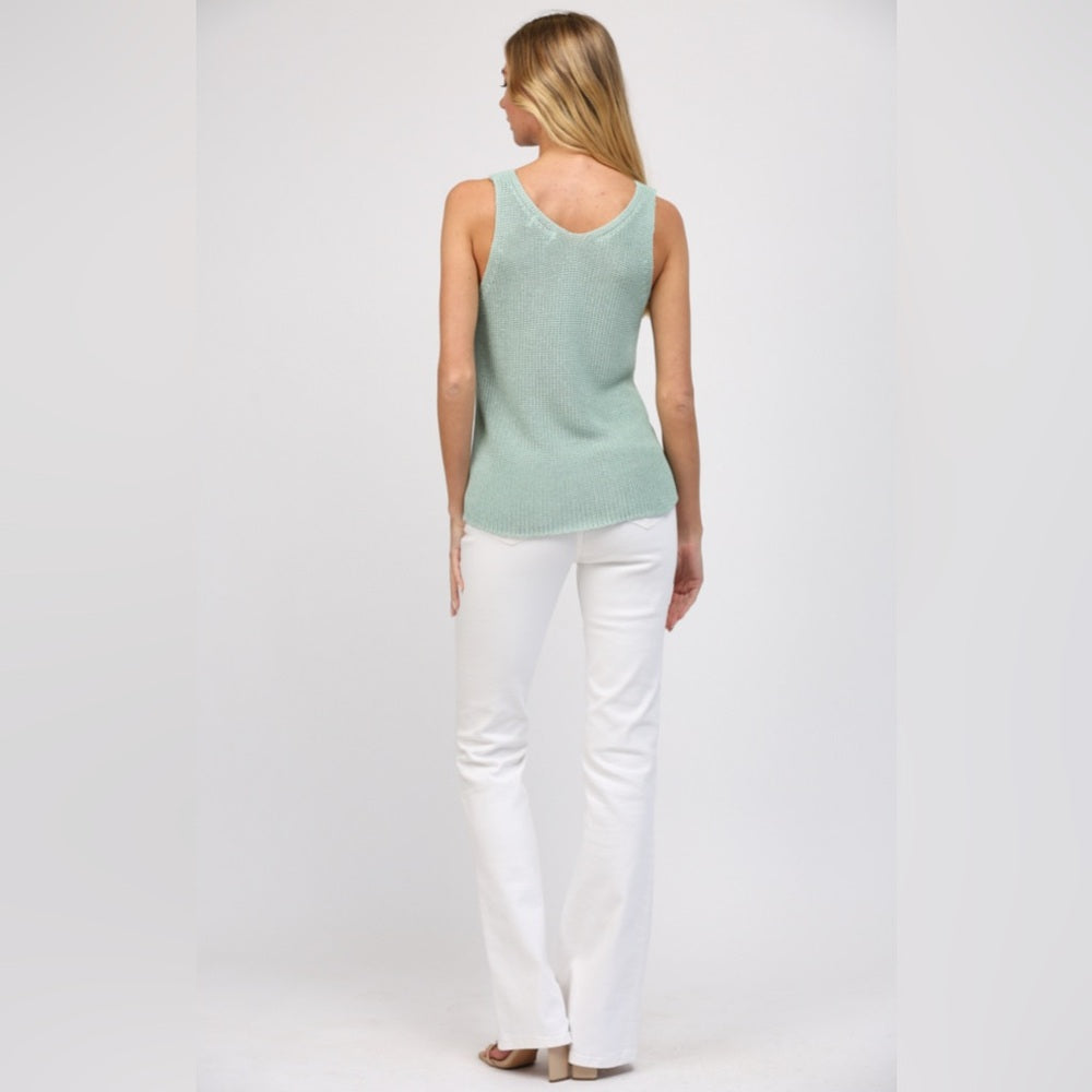 SAGE SWEATER TANK TOP