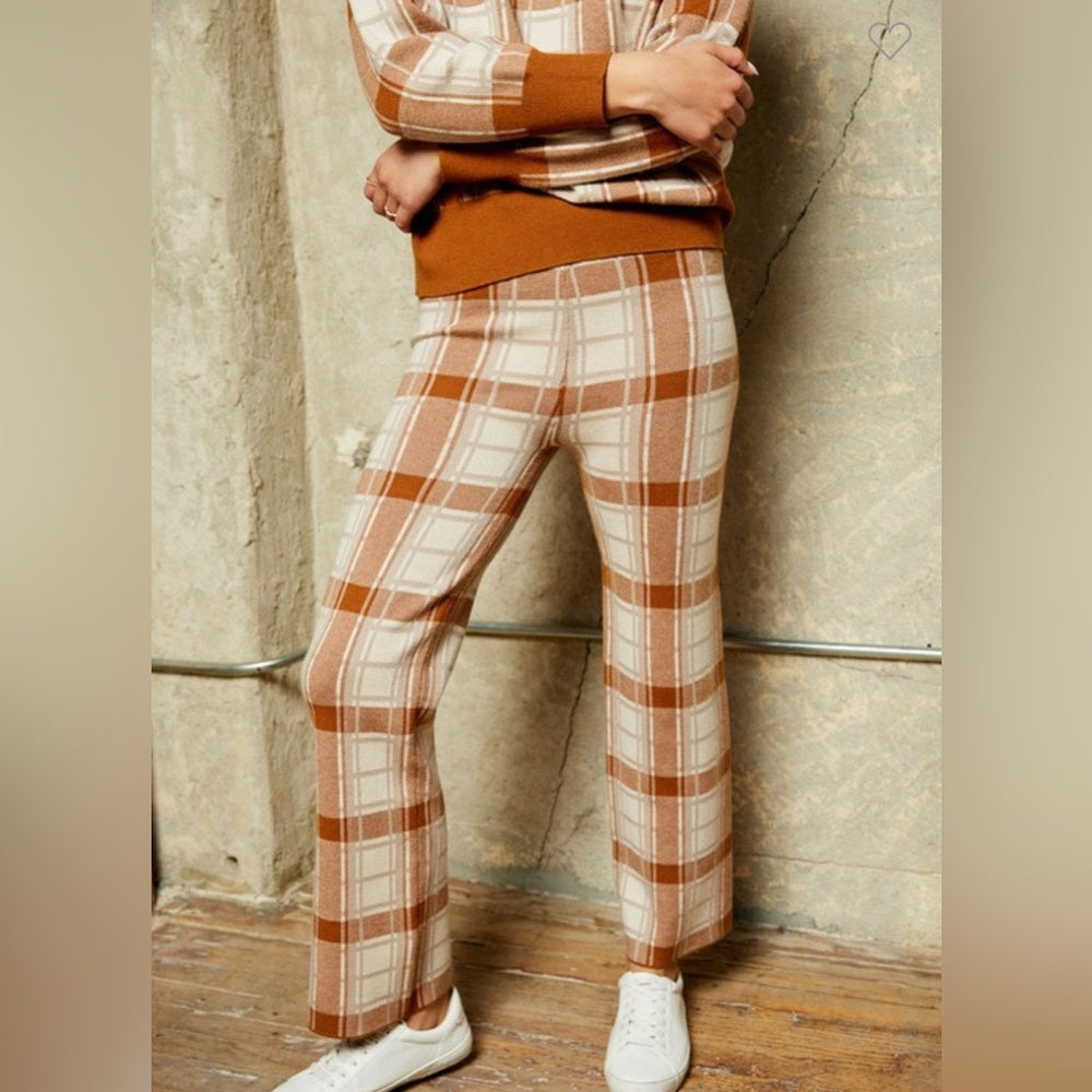 SOFT PLAID PANTS