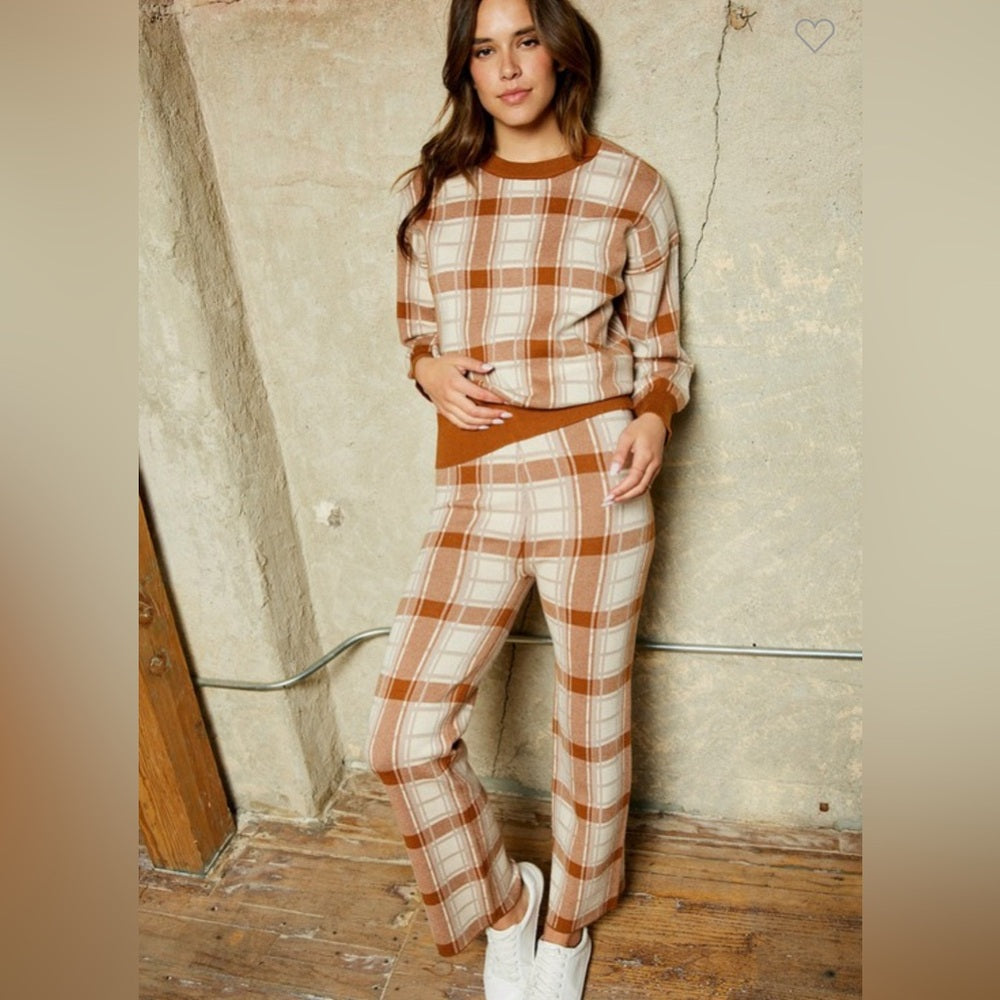 SOFT PLAID PANTS