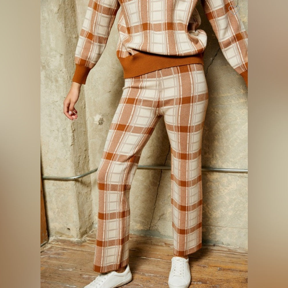 SOFT PLAID PANTS