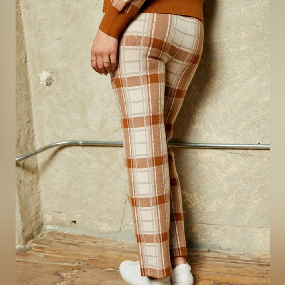 SOFT PLAID PANTS