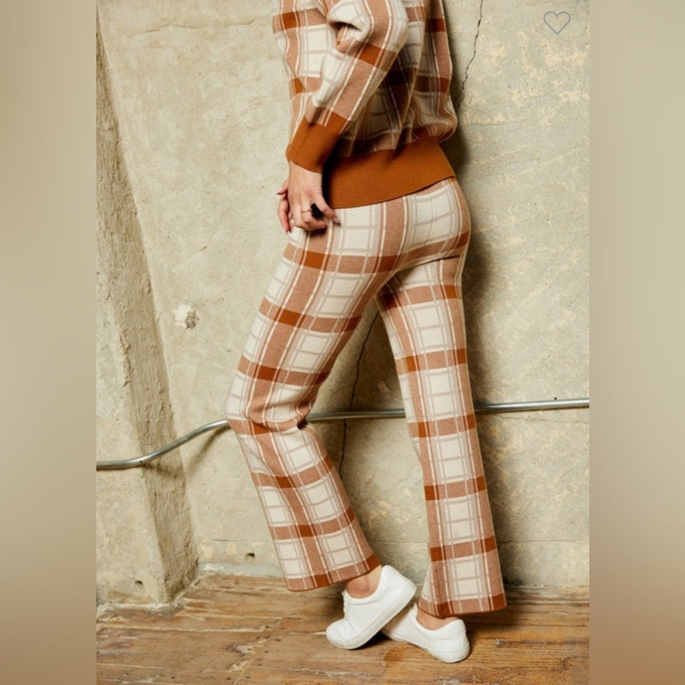 SOFT PLAID PANTS