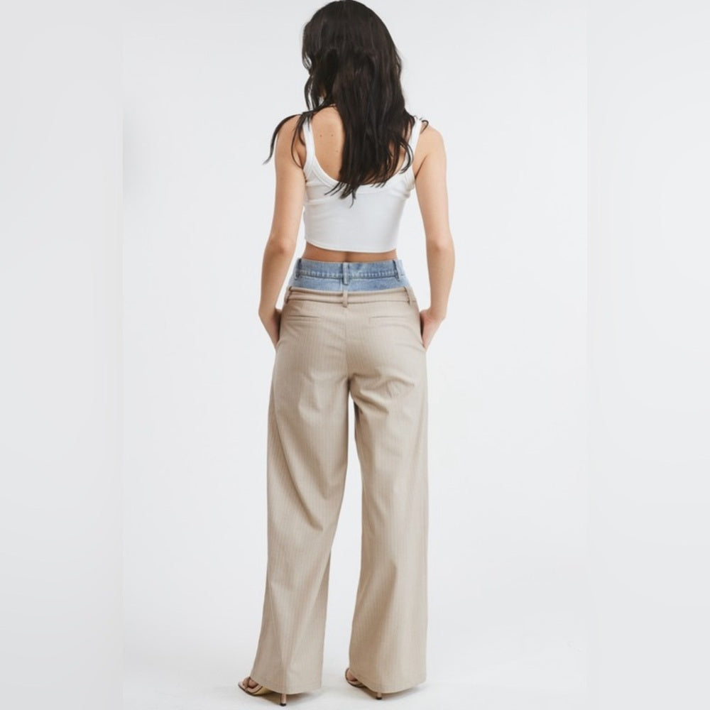 049. BILLIE TROUSERS- Beige