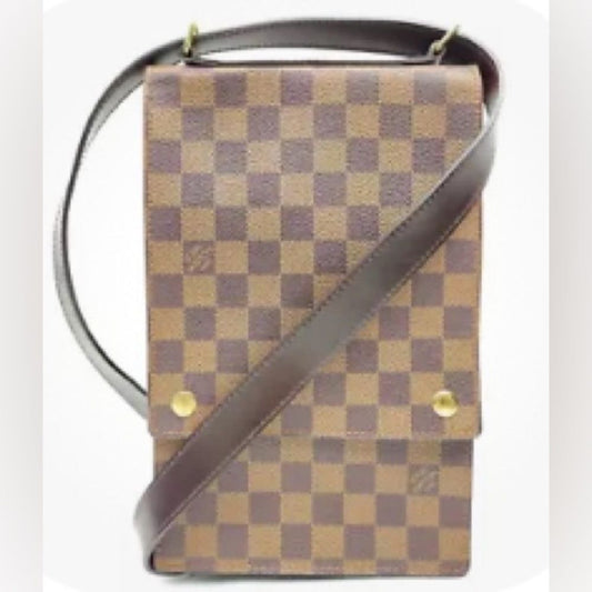 RARE!! AUTH LOUIS VUITTON HARD CASE CROSSBODY