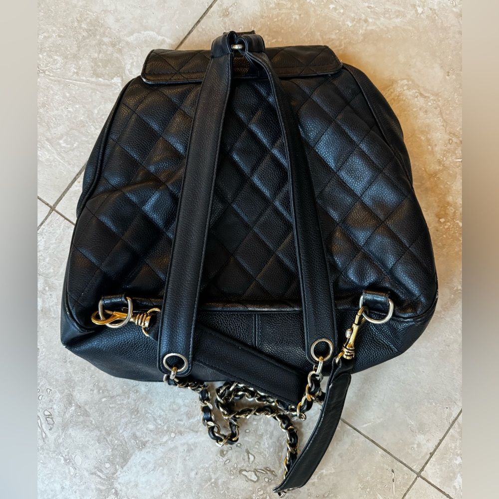 AUTH VINTAGE CHANEL BACKPACK