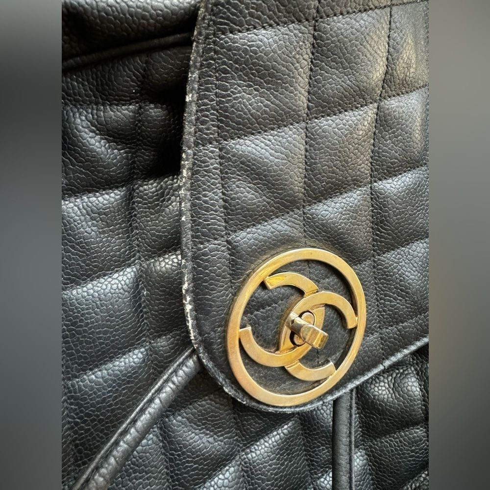 AUTH VINTAGE CHANEL BACKPACK