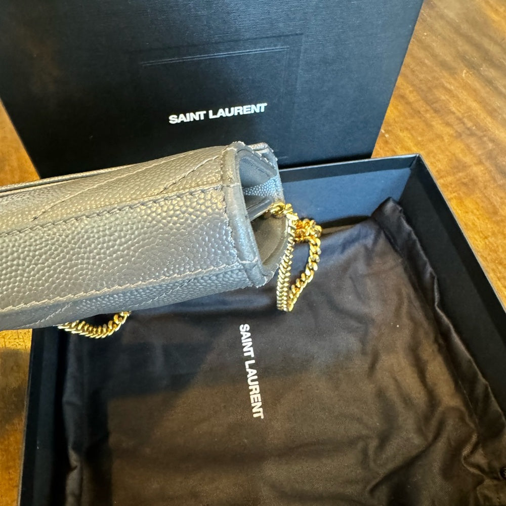 YSL Monogram Chain Wallet