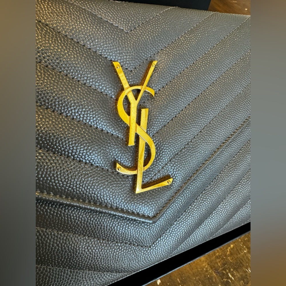 YSL Monogram Chain Wallet