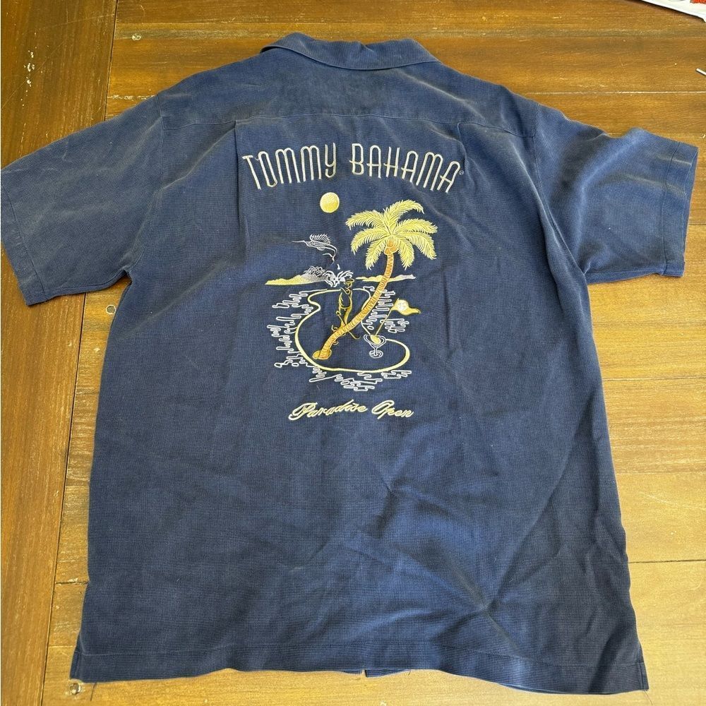 Tommy Bahama Blue Men’s Shirt L