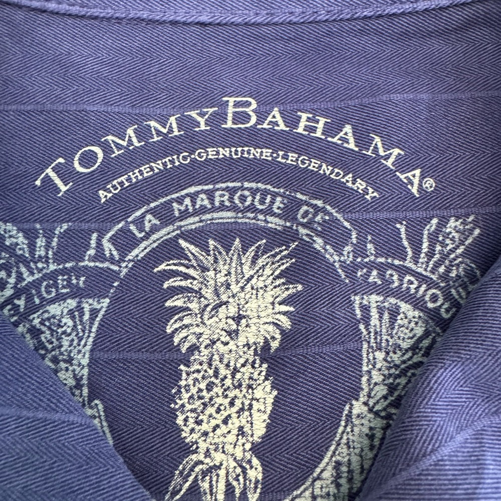 Tommy Bahama Men's Blue Short Sleeve Shirt