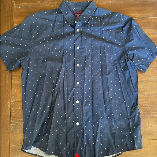 Navy Blue Men's Shirt