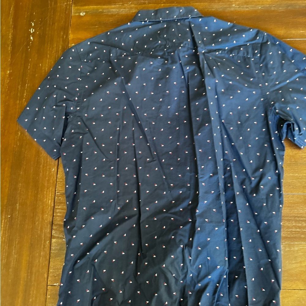 Navy Blue Men's Shirt