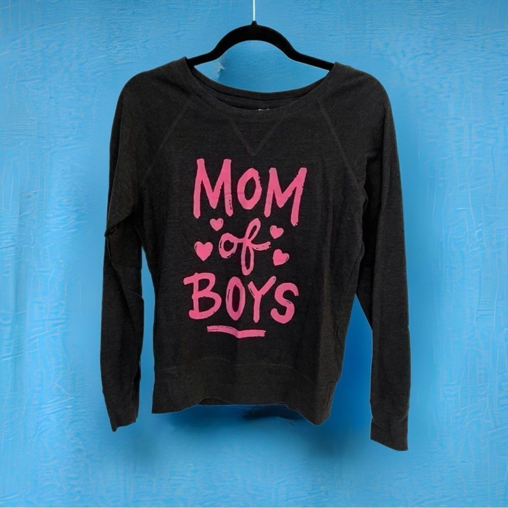 Sweatshirt with Mom of Boys! Small