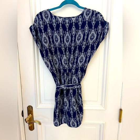Mini collared shirt dress