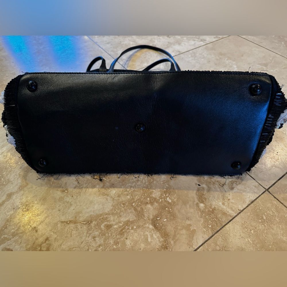 **ULTRA RARE** AUTH VALENTINO BEADED FLOWER BAG