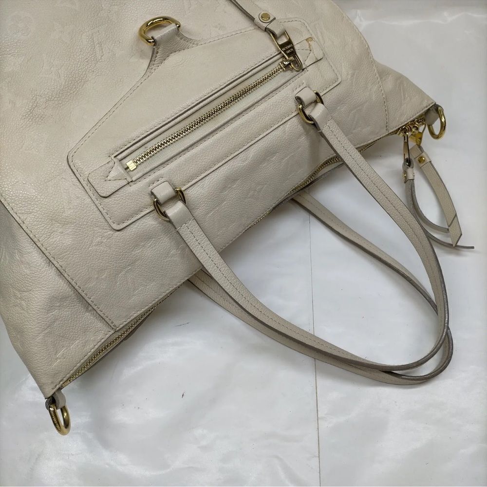 AUTH LOUIS VUITTON LUMINEUSE PM MONOGRAM EMPREINTE