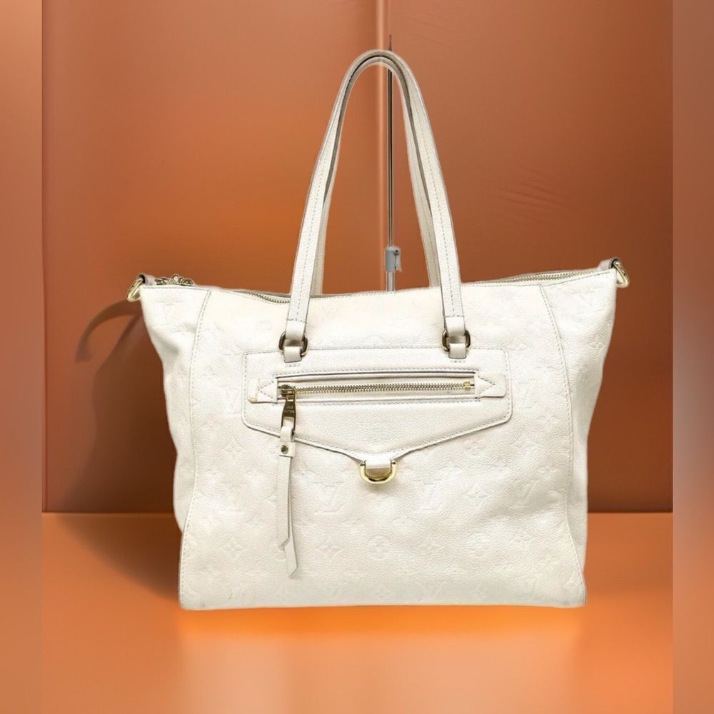 AUTH LOUIS VUITTON LUMINEUSE PM MONOGRAM EMPREINTE