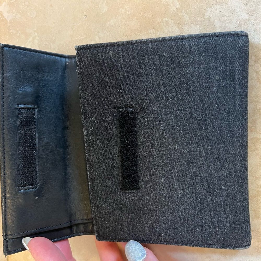 AUTH PRADA WALLET- bifold gray