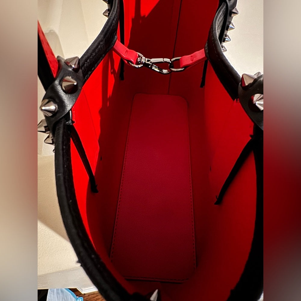 AUTH CHRISTIAN LOUBOUTIN MINI TOTE