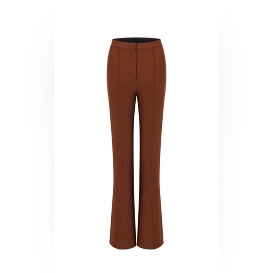 005. HUG ME Bandage Style Pants- Brown