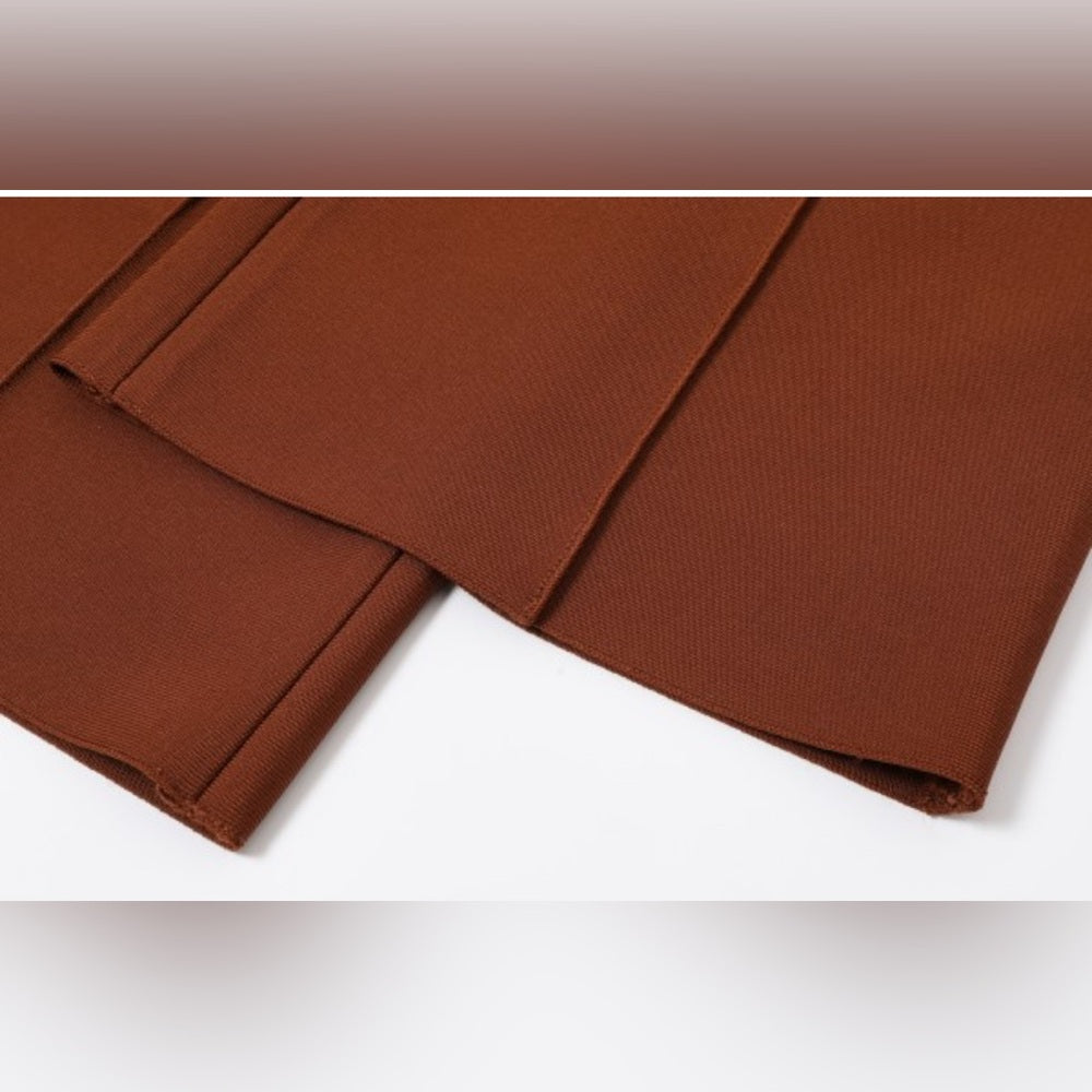 005. HUG ME Bandage Style Pants- Brown