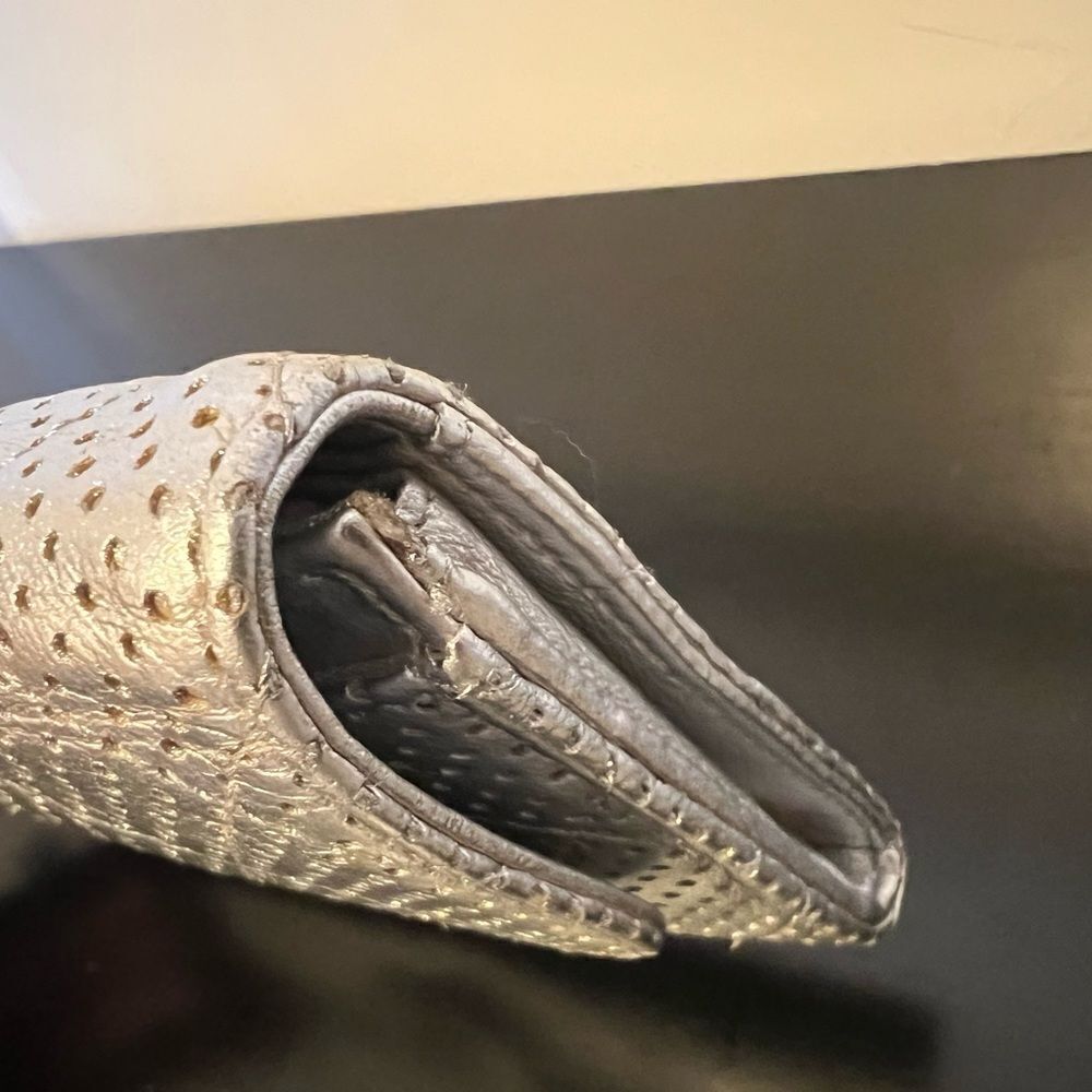 AUTHENTIC CHANEL WALLET- Silver