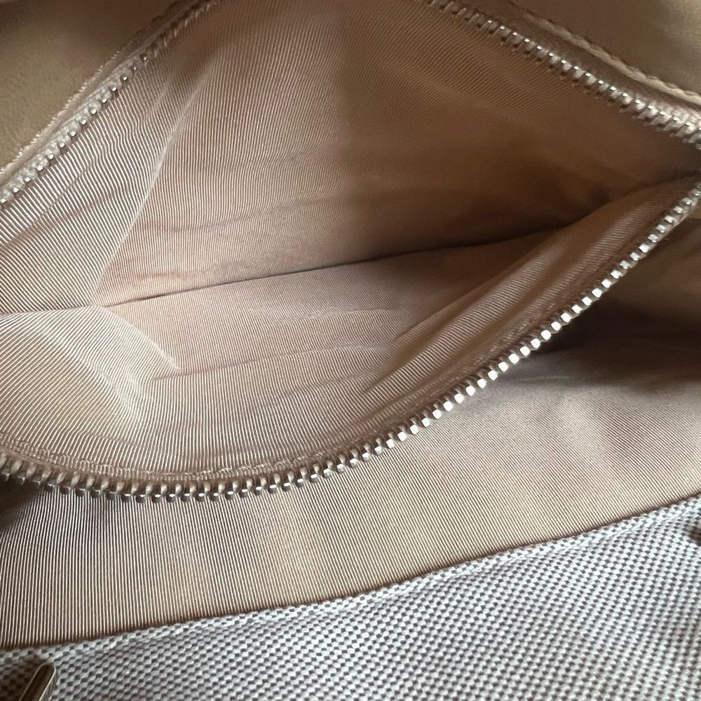 AUTH CHANEL VINTAGE CANVAS TOTE BAG