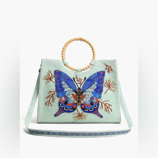 805. BUTTERFLY TOTE BAG