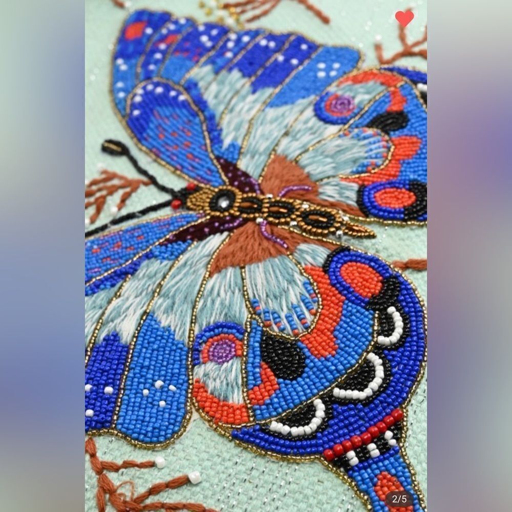 805. BUTTERFLY TOTE BAG