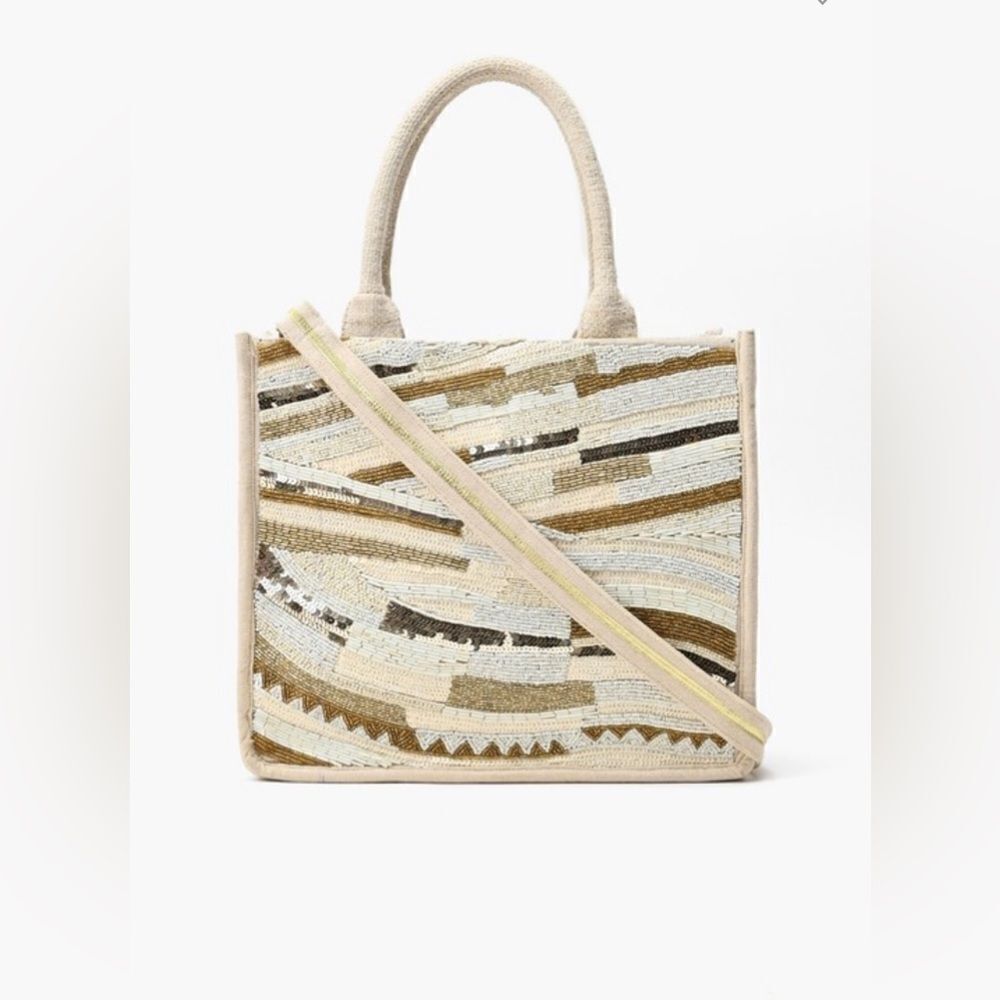 806. Beaded Sequin Tote