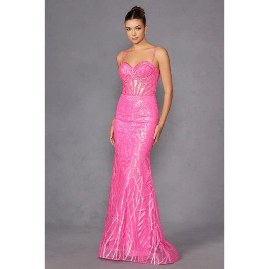 WOW Pink Formal Dress