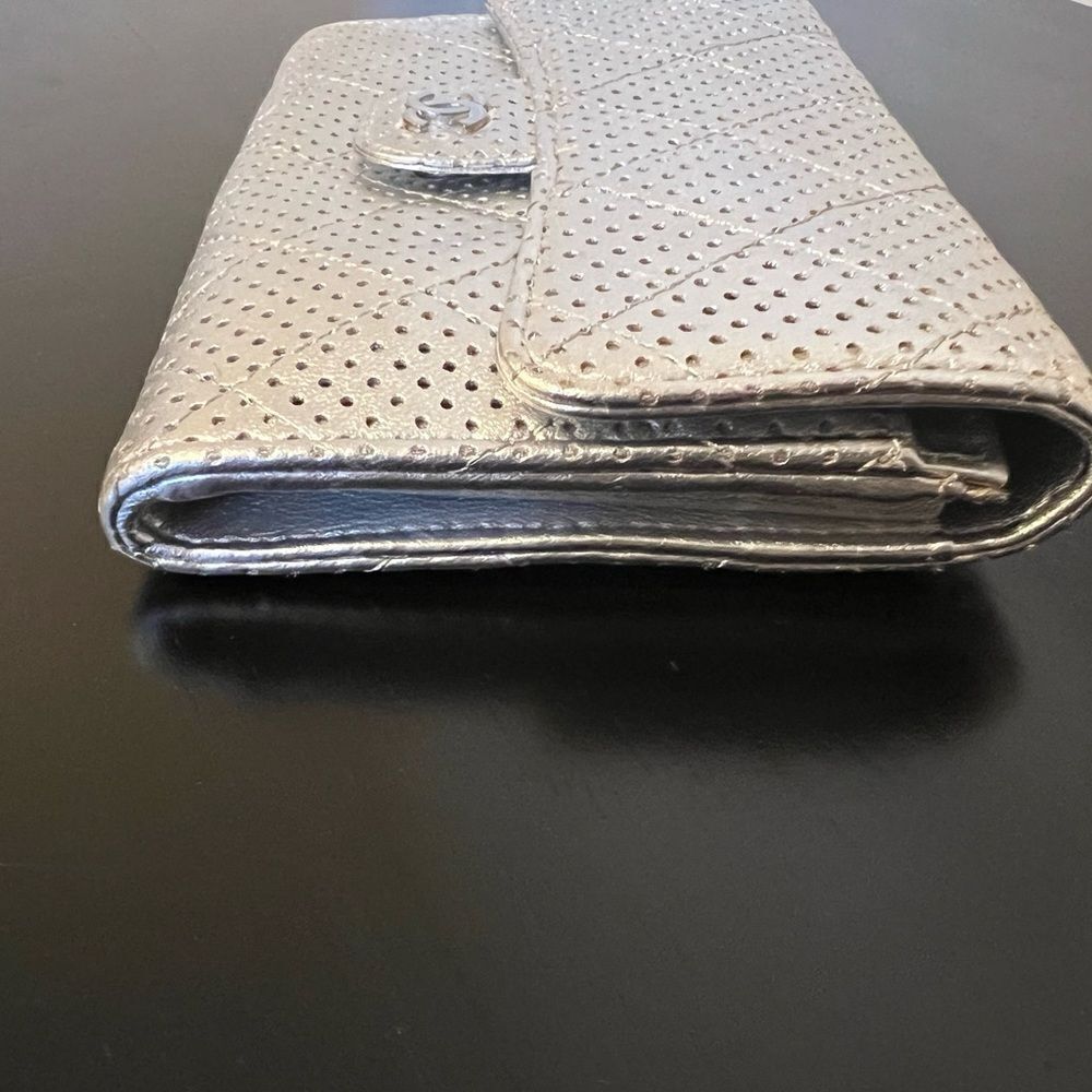 AUTHENTIC CHANEL WALLET- Silver