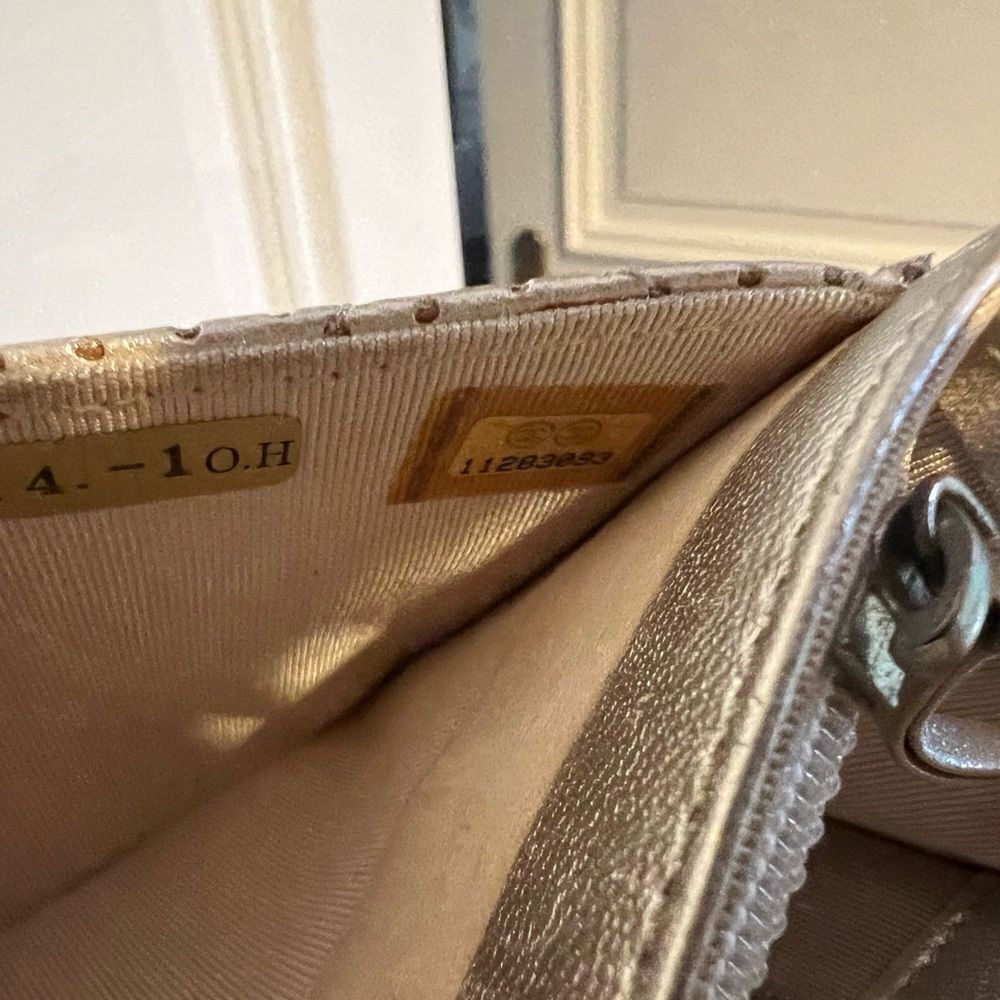 AUTHENTIC CHANEL WALLET- Silver