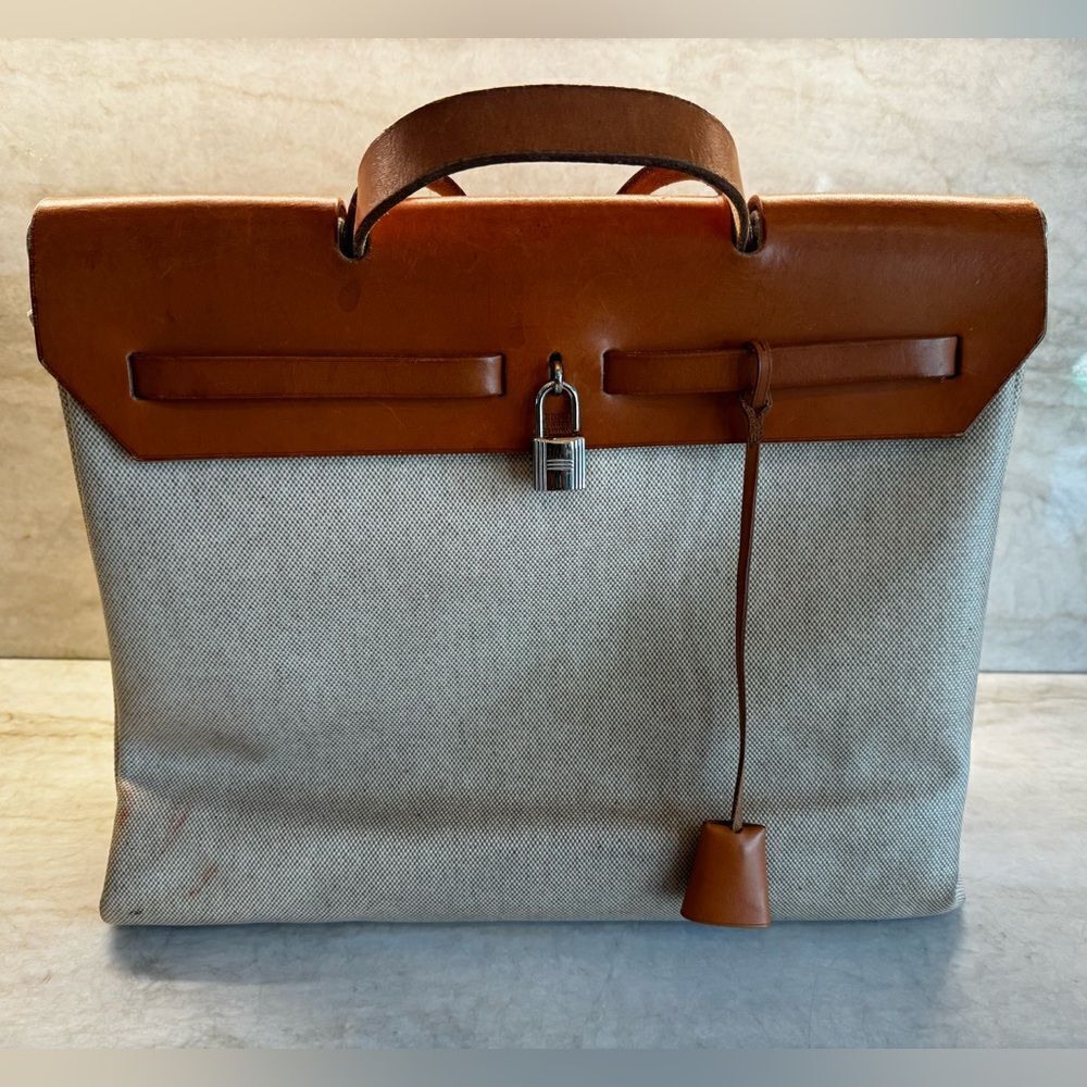 AUTH HERMES HERBAG 39 SET