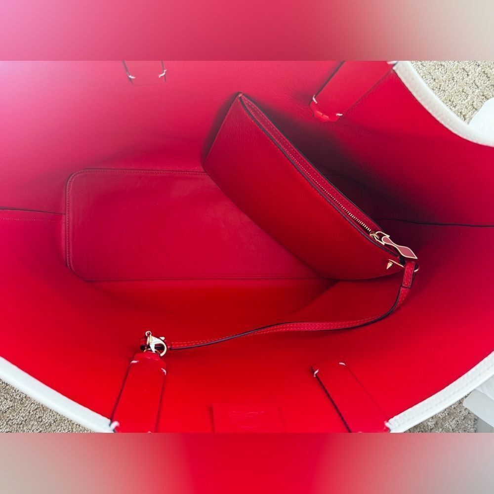 **RARE** AUTH CHRISTIAN LOUBOUTIN AMBRE LEOPARD TOTE BAG