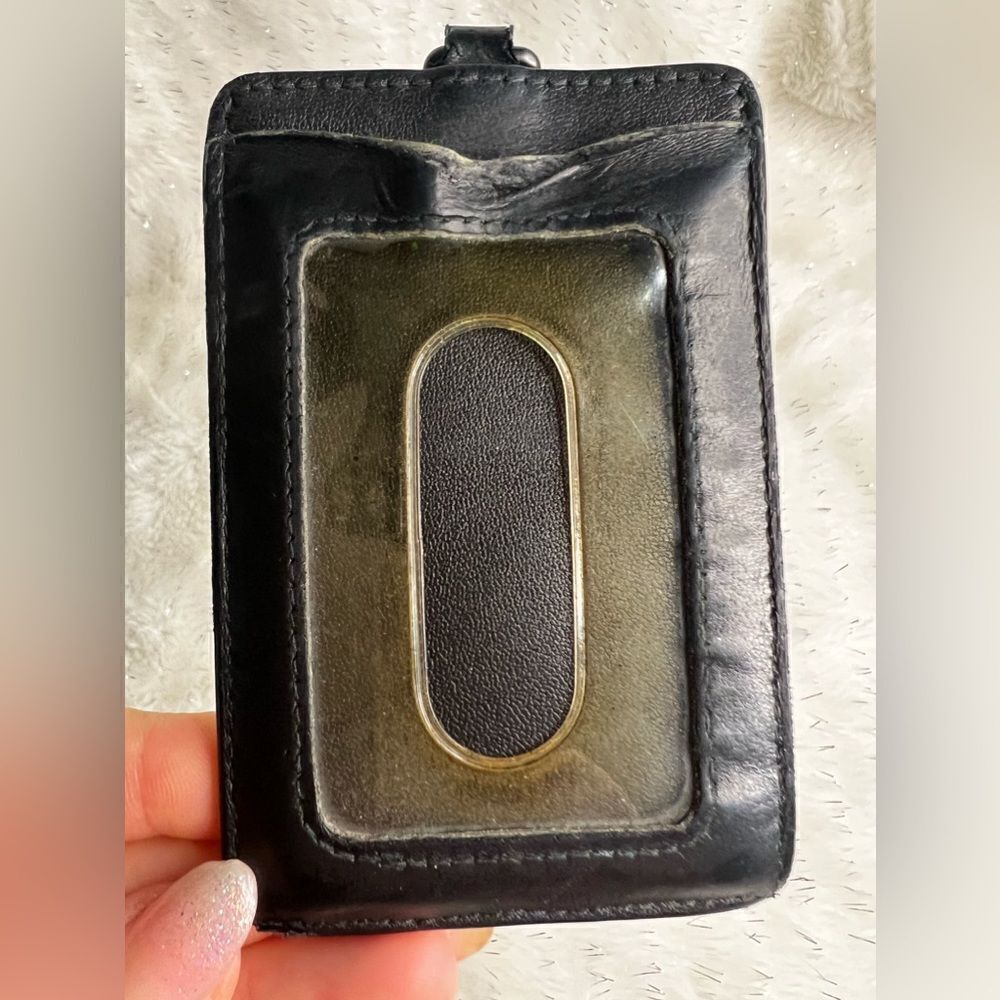 AUTH BOTTEGA VENETA ID HOLDER