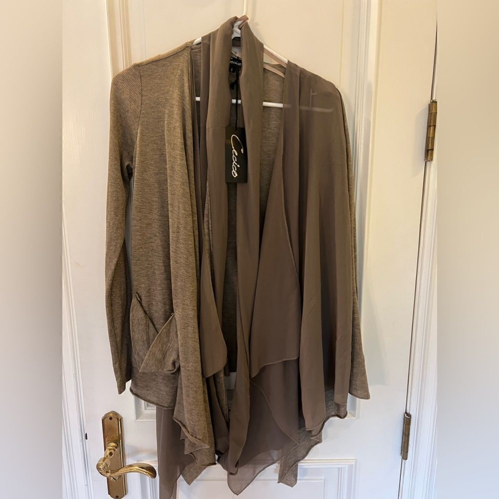 NWT!!!! Gorgeous sweater with infinity scarf