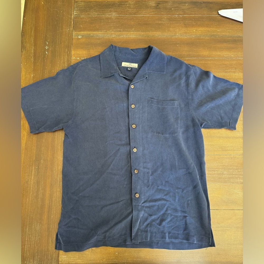 Tommy Bahama Blue Men’s Shirt L