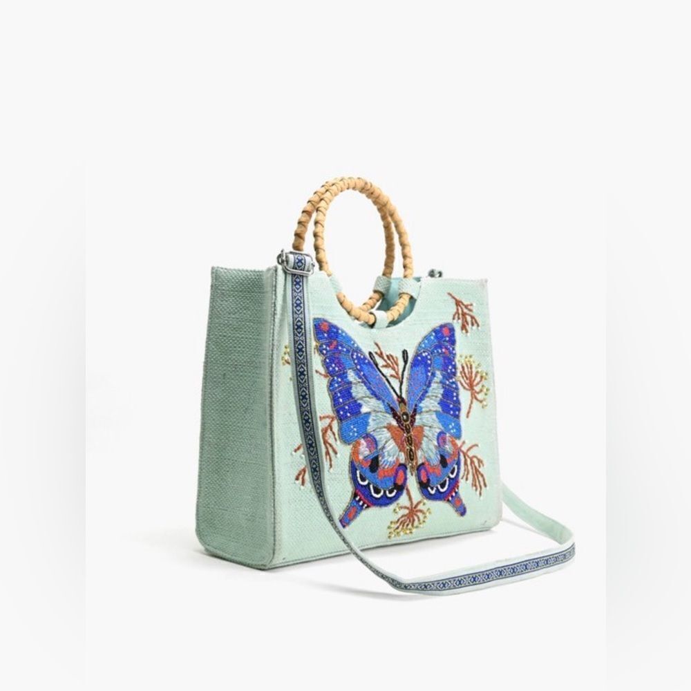 805. BUTTERFLY TOTE BAG