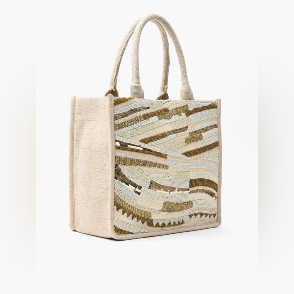 806. Beaded Sequin Tote