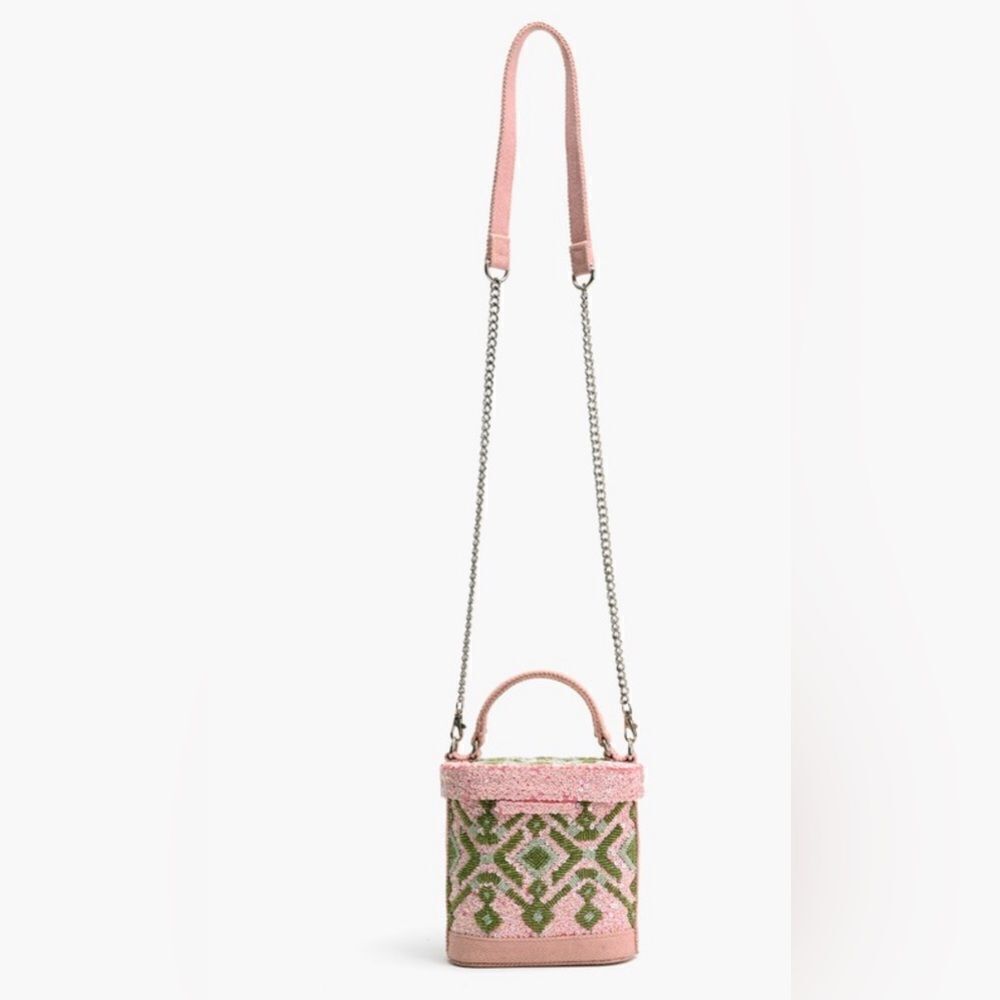 804. Handmade Beaded Mini Bag