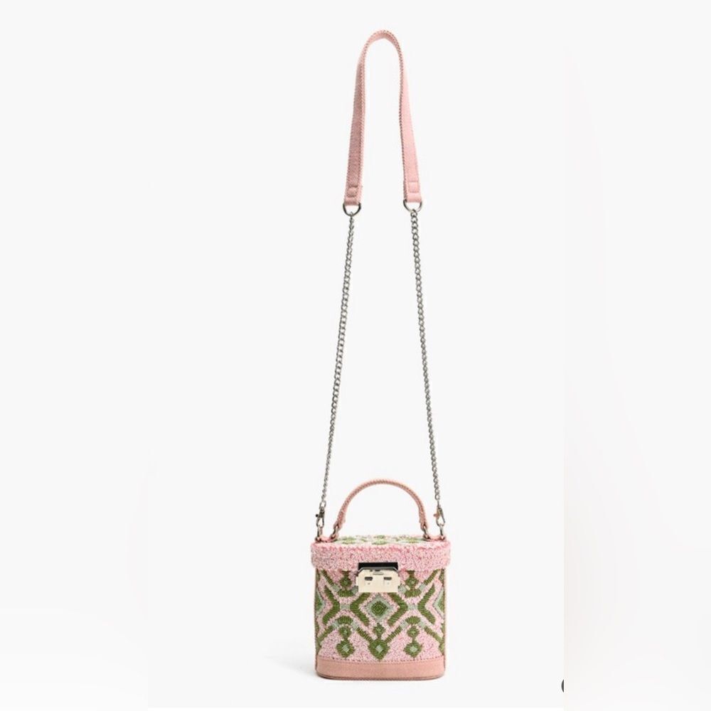 804. Handmade Beaded Mini Bag