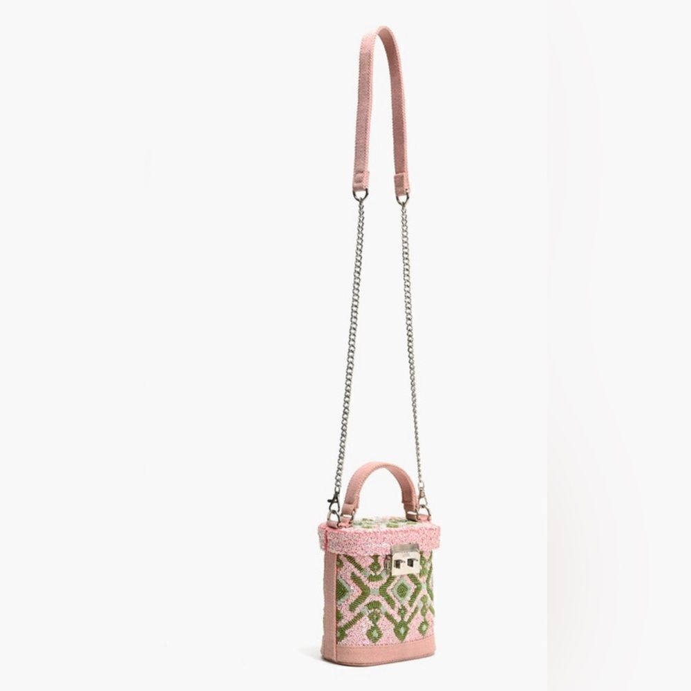804. Handmade Beaded Mini Bag